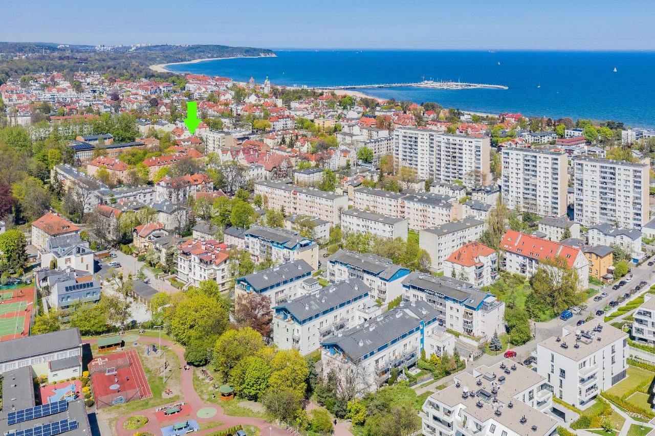 Pomorskie Apartamenty Enter House Zoppot Exterior foto